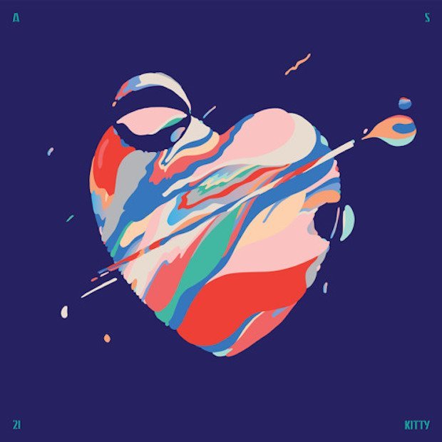 Album cover art for "Asari Love Song" by kitty ray