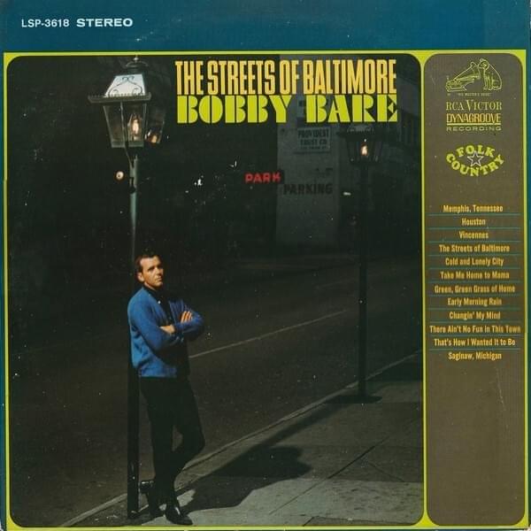 Album cover art for "Vincennes" by Bobby Bare