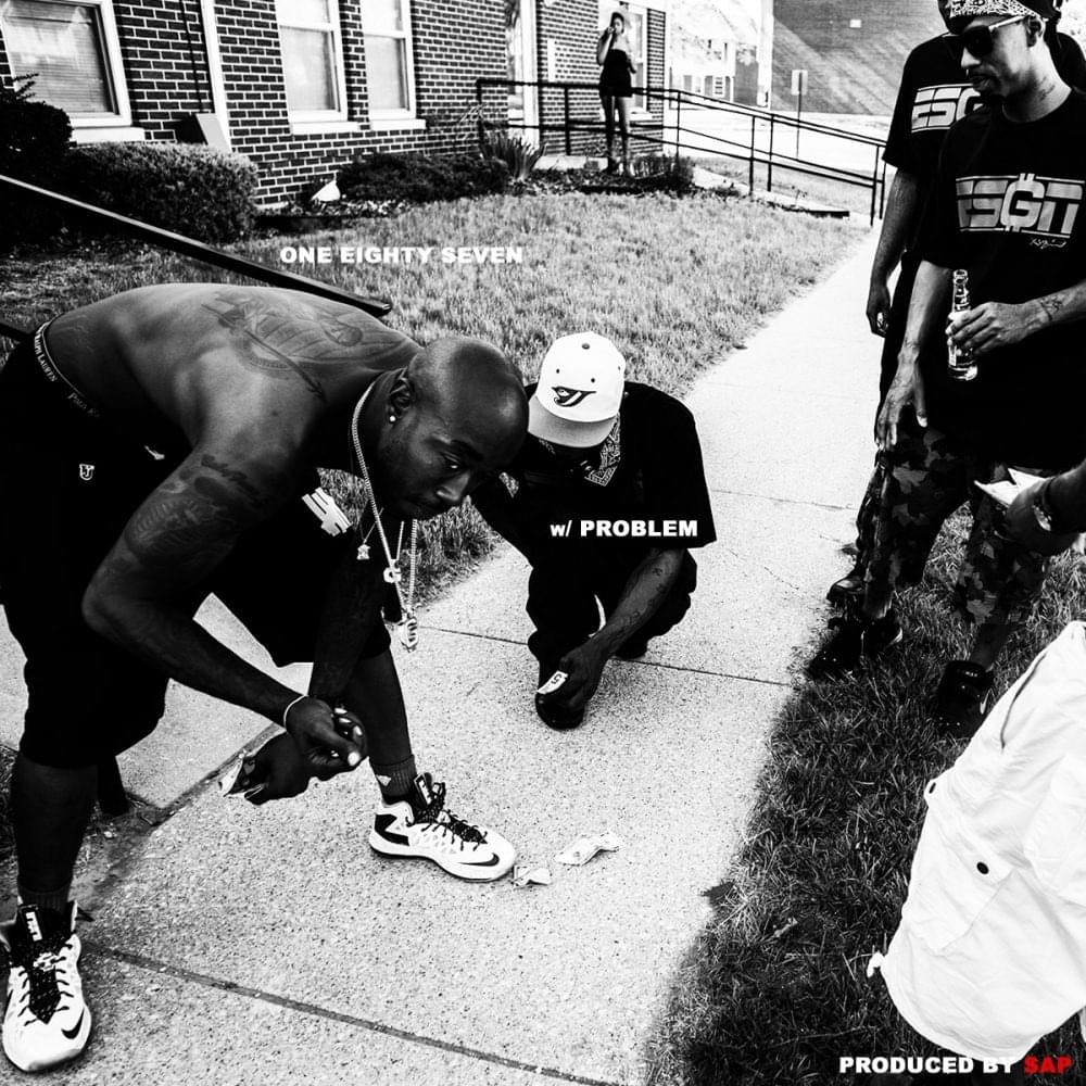 Album cover art for "One Eighty Seven" by Freddie Gibbs & JasonMartin