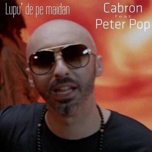 Album cover art for "Lupu’ de pe maidan" by Cabron & Peter Pop