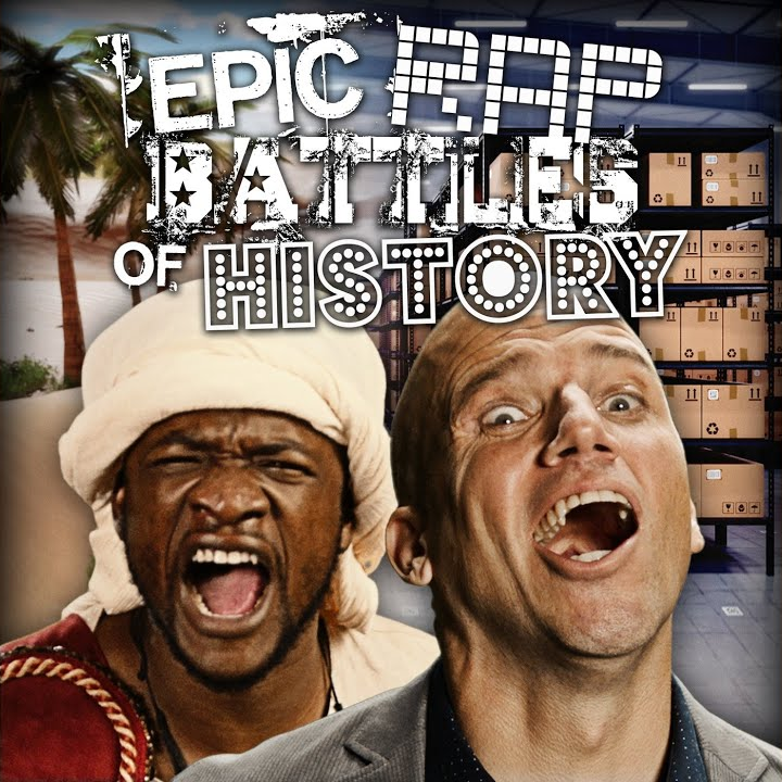 Album cover art for "Jeff Bezos vs Mansa Musa" by Epic Rap Battles of History & EpicLLOYD & Scru Face Jean