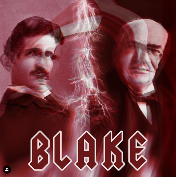 Album cover art for "AC/DC" by Blake (NLD)
