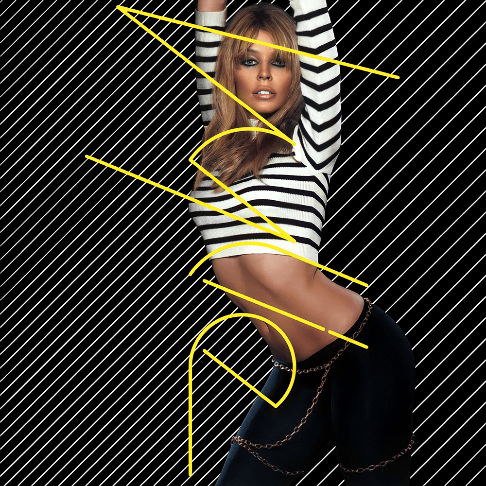 Album cover art for "Slow" by Kylie Minogue