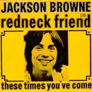 Album cover art for "Red Neck Friend" by Jackson Browne