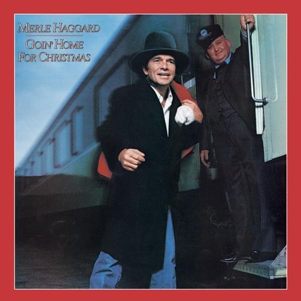 Album cover art for "Rudolph the Red-Nosed Reindeer" by Merle Haggard