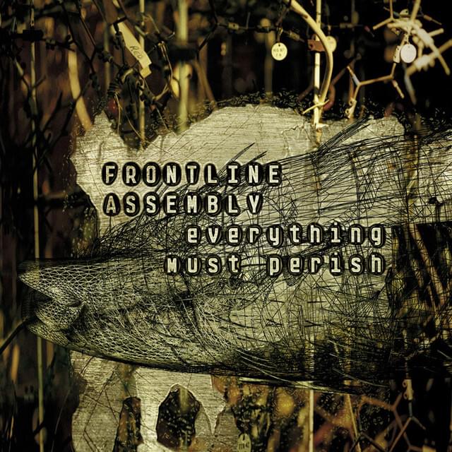 Album cover art for "Everything Must Perish" by Front Line Assembly