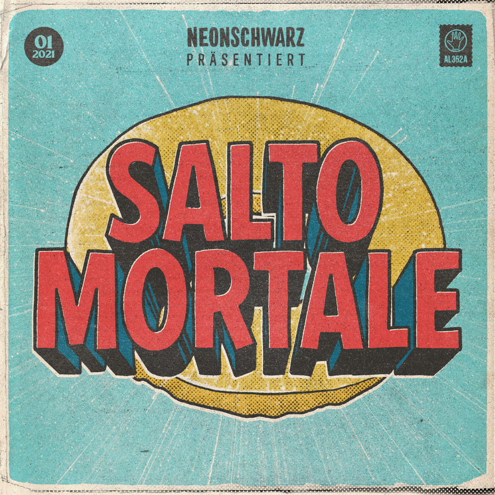 Album cover art for "Salto Mortale" by Neonschwarz