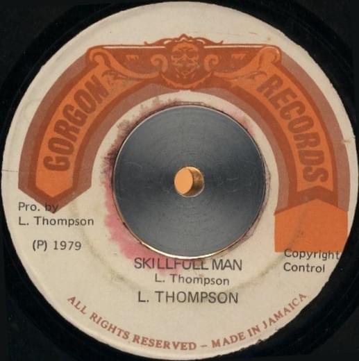Album cover art for "Skillful Man" by Linval Thompson