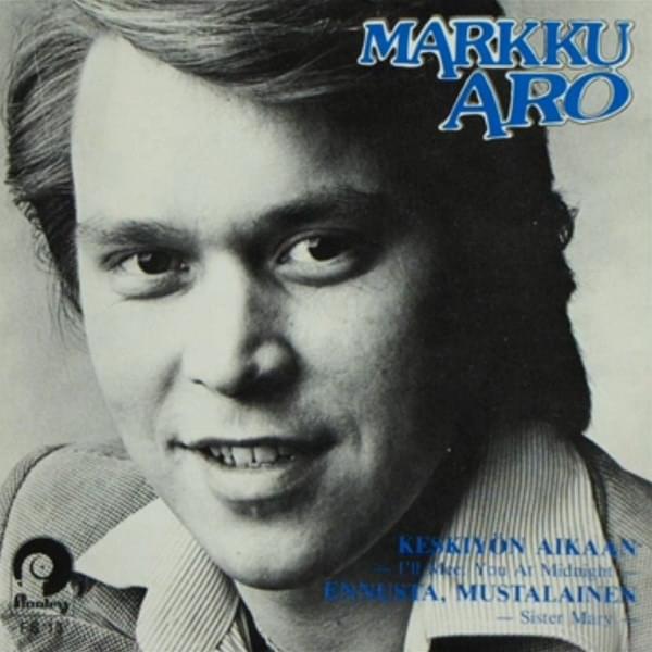 Album cover art for "Keskiyön aikaan" by Markku Aro