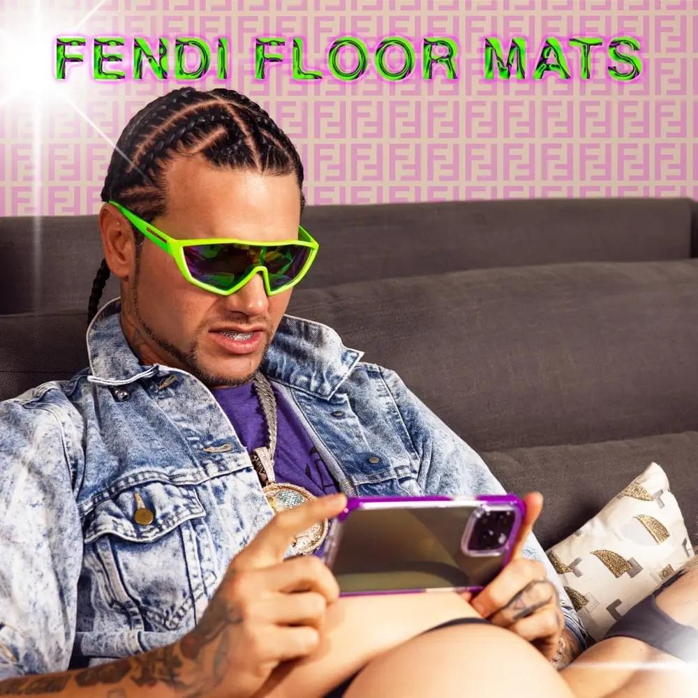 Album cover art for "Fendi Floor Mats" by RiFF RAFF