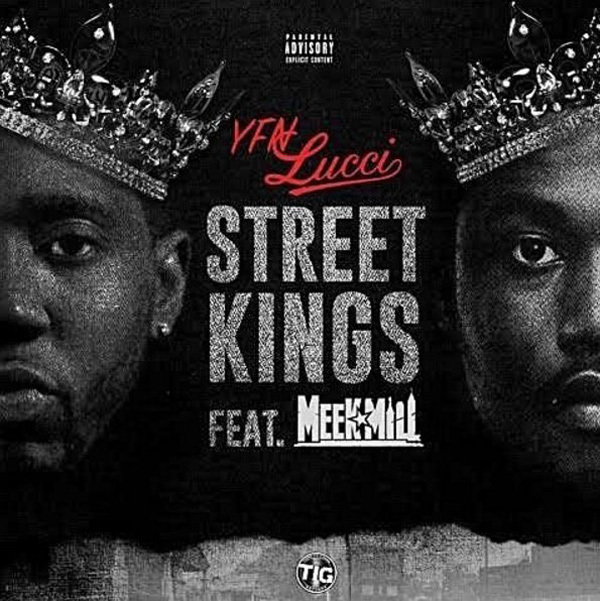 Album cover art for "Street Kings" by YFN Lucci & Meek Mill