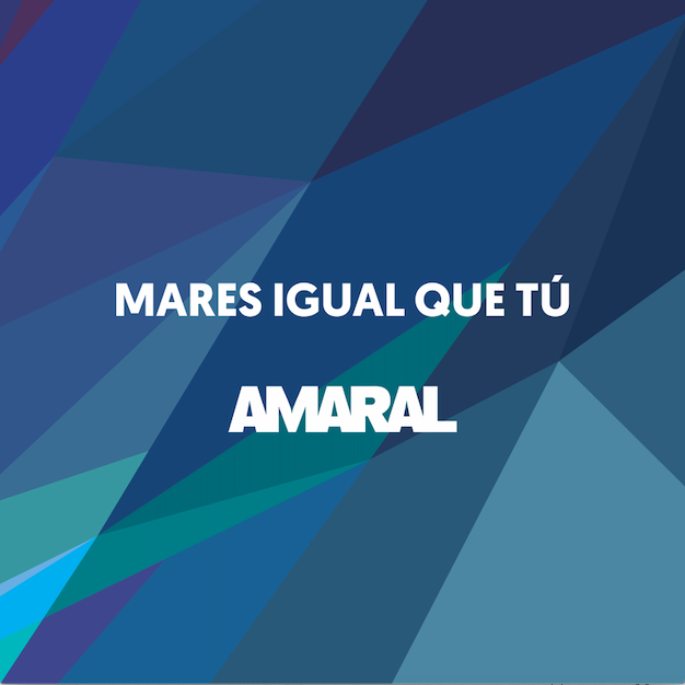 Album cover art for "Mares igual que tú" by Amaral
