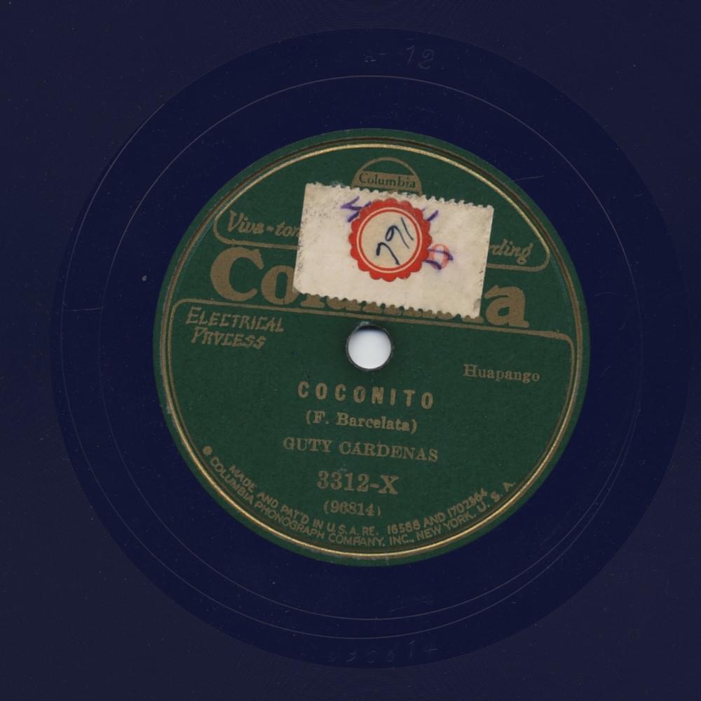 Album cover art for "Coconito" by Guty Cárdenas Y Lencho