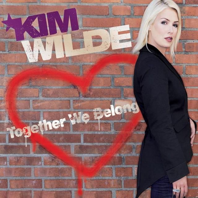 Album cover art for "Together We Belong" by Kim Wilde