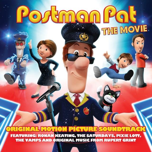 Album cover art for "Really Happy Postman" by Riley Friesen & Derek Mount