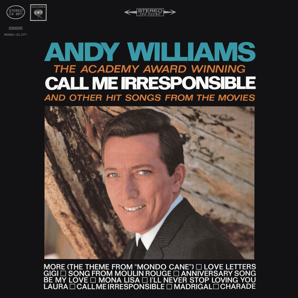 Album cover art for "I’ll Never Stop Loving You" by Andy Williams