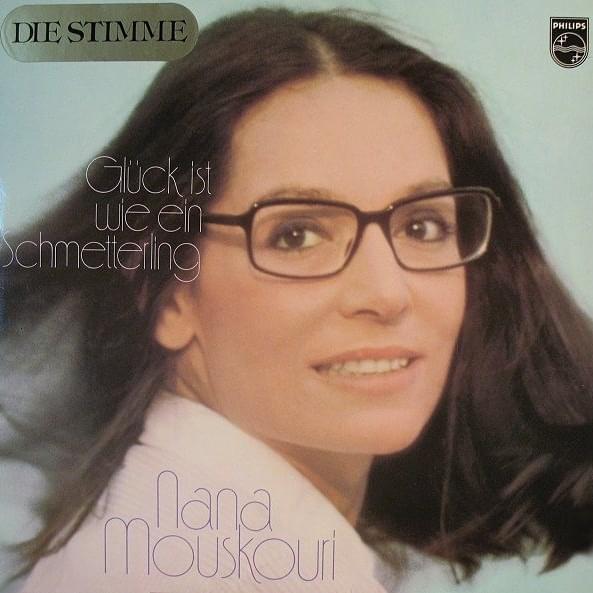 Album cover art for "Ein Schiff wird kommen" by Nana Mouskouri