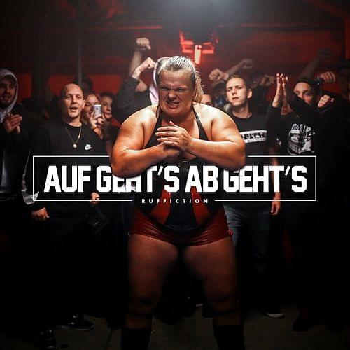 Album cover art for "Auf geht’s ab geht’s" by Ruffiction