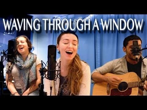 Album cover art for "Waving Through A Window" by MALINDA & Johnny DelToro & Hannah Tobias