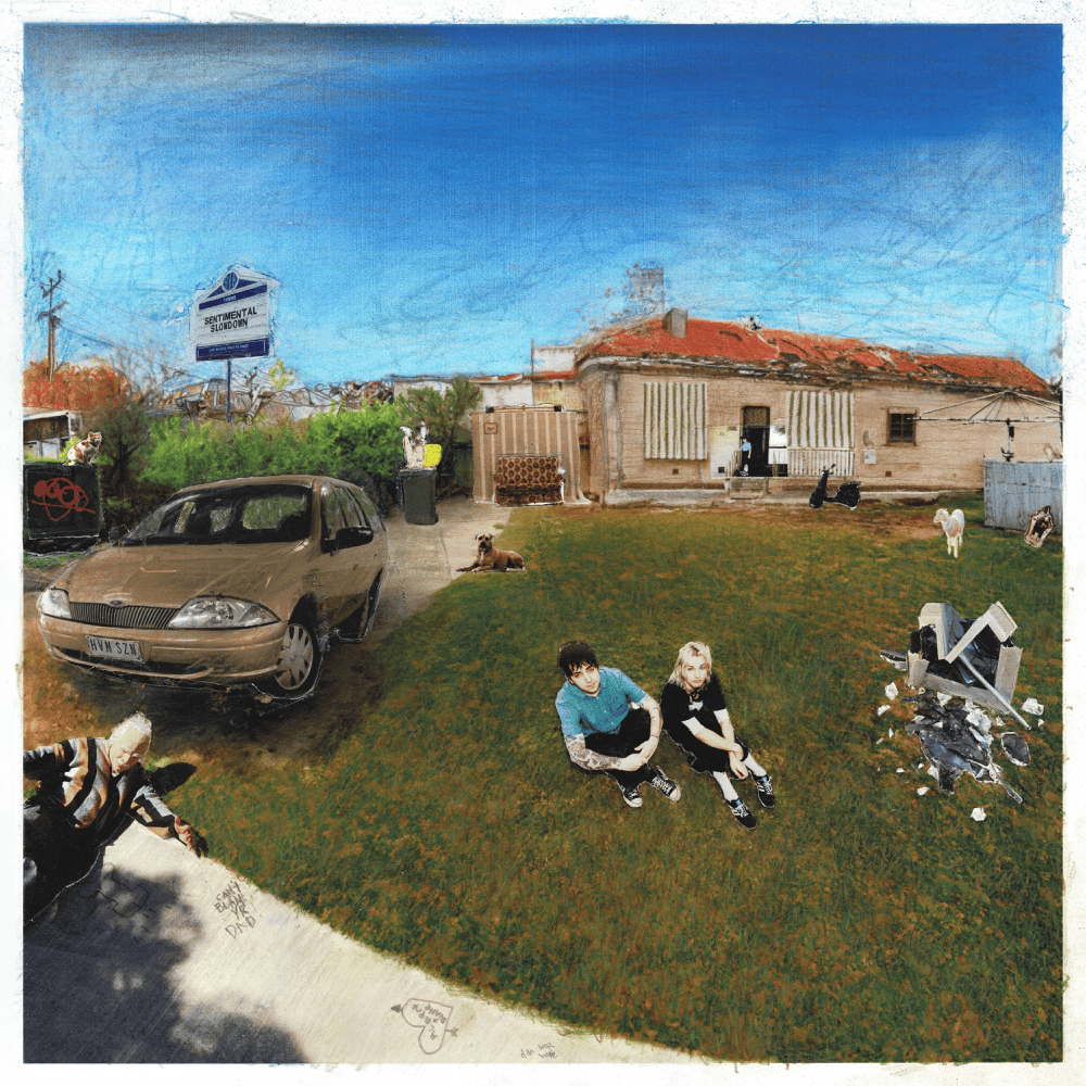 Album cover art for "TANTRUM" by TOWNS