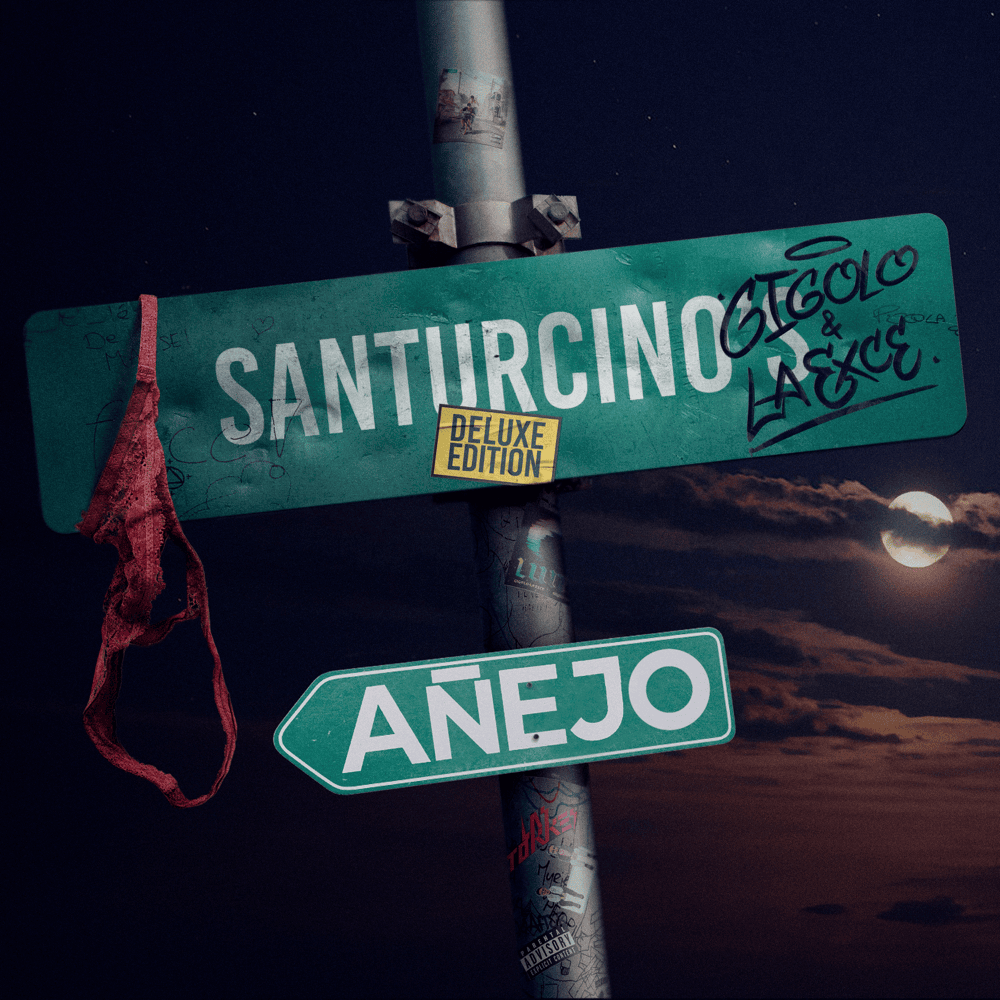 Album cover art for "Añejo" by Gigolo Y La Exce