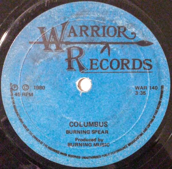 Columbus by Burning Spear