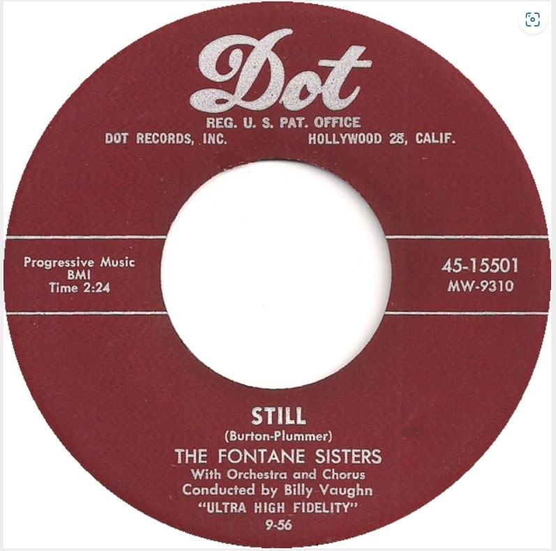 Album cover art for "Still" by The Fontane Sisters