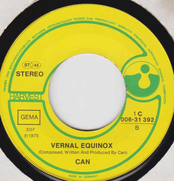 Album cover art for "Vernal Equinox" by Can