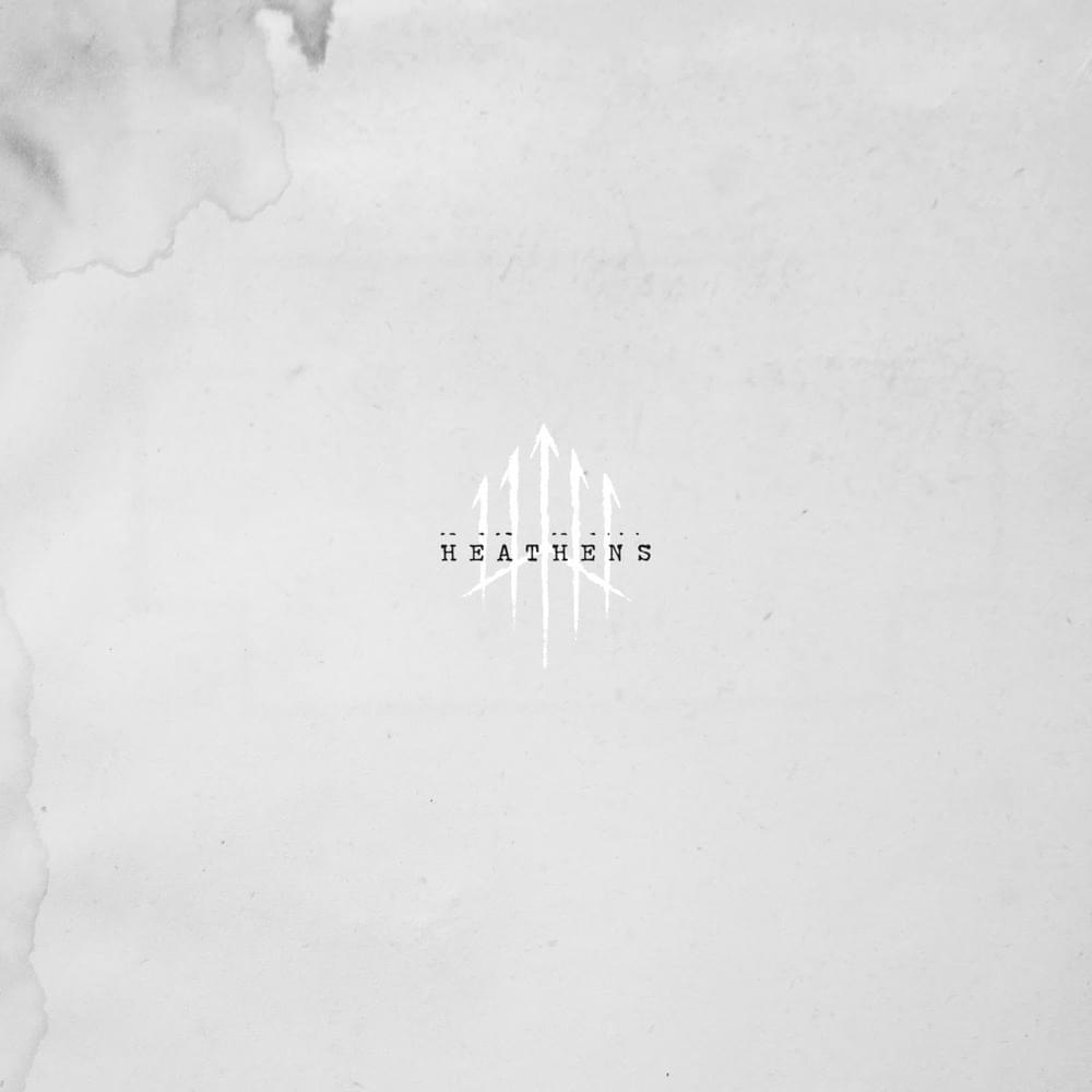 Album cover art for "Heathens" by Wolves At The Gate