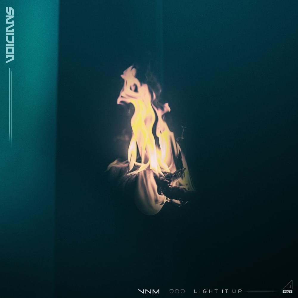 Album cover art for "Light It Up" by Voicians