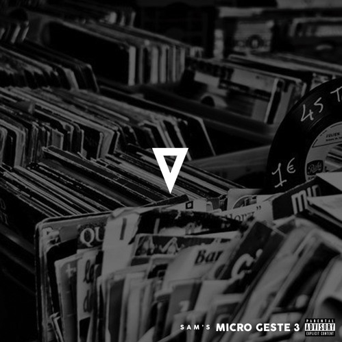 Album cover art for "Micro geste 3" by Sam’s