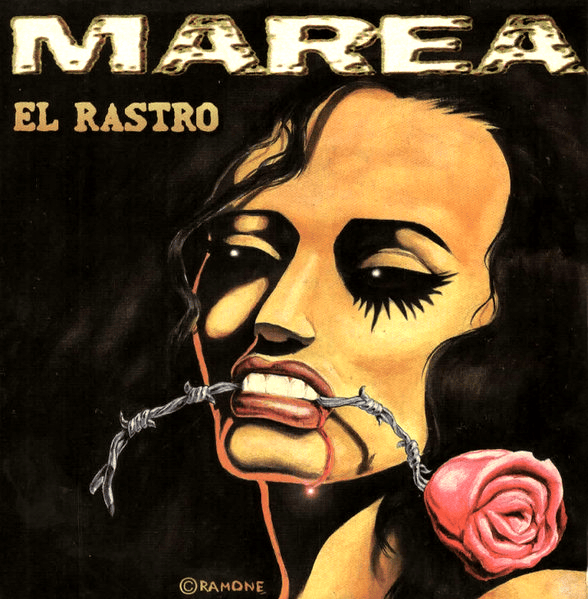 Album cover art for "El Rastro" by Marea & Iñaki Antón
