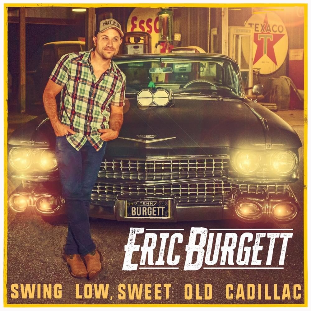 Album cover art for "Swing Low, Sweet Old Cadillac" by Eric Burgett