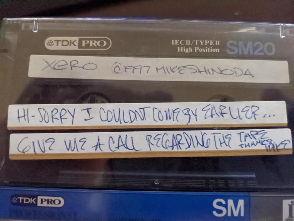 Cover image for Xero (A&R Demo Tape)