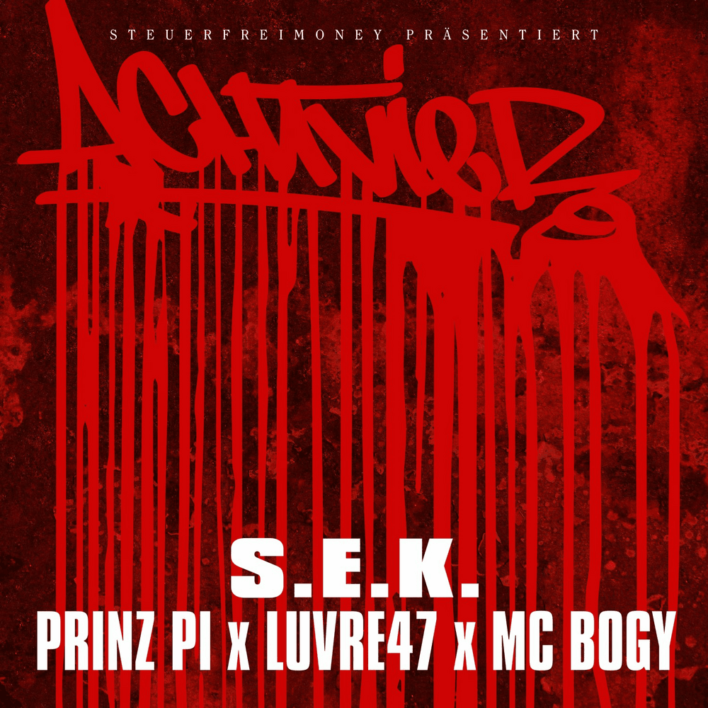 Album cover art for "S.E.K." by AchtVier