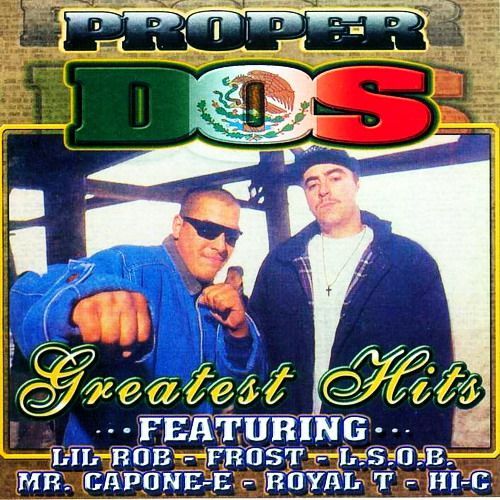 Album cover art for "Brown Cigar" by Proper Dos