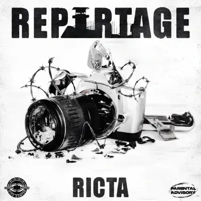 Album cover art for "REPORTAGE" by RICTA