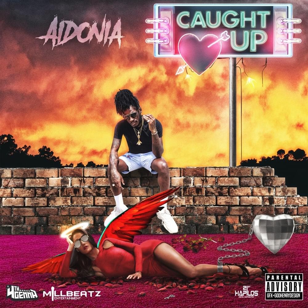 Album cover art for "Caught Up" by Aidonia