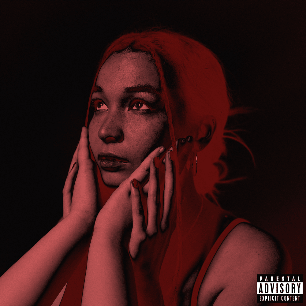 Album cover art for "cheater" by Savana Santos
