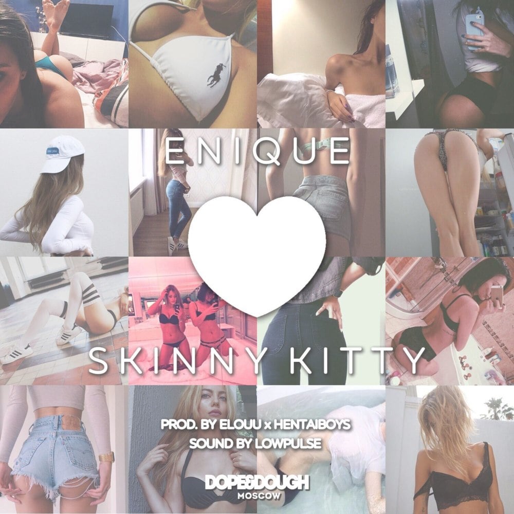 Album cover art for "Скинни-Китти (Skinny-Kitty)" by ENIQUE