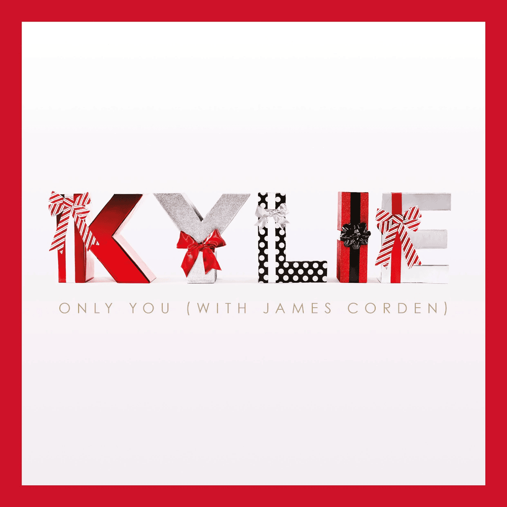 Album cover art for "Only You" by Kylie Minogue & James Corden