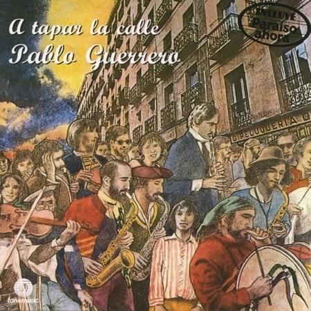 Album cover art for "A tapar la calle" by Pablo Guerrero