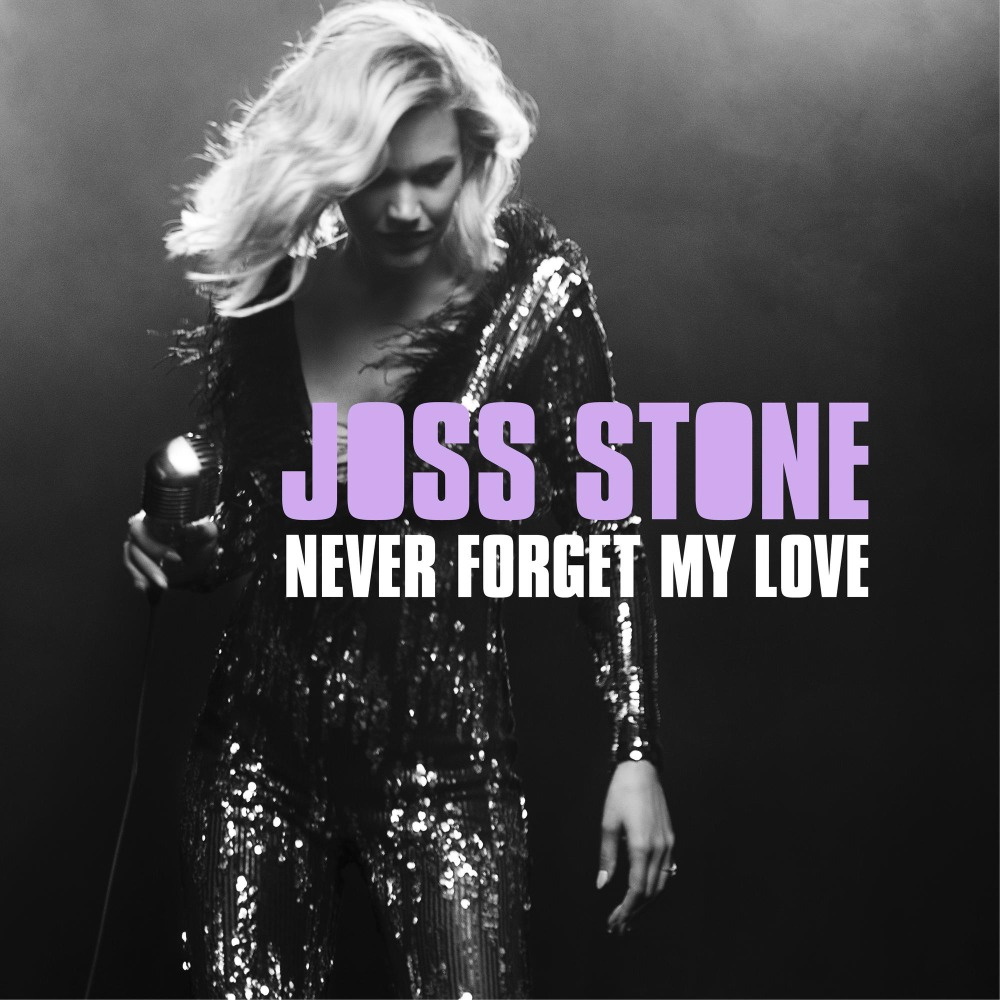 Album cover art for "Never Forget My Love" by Joss Stone