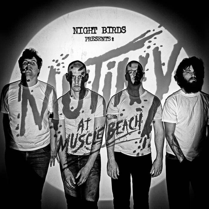 Album cover art for "Left in the Middle" by Night Birds