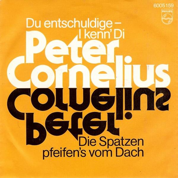 Album cover art for "Du entschuldige - i kenn’ di" by Wilfried