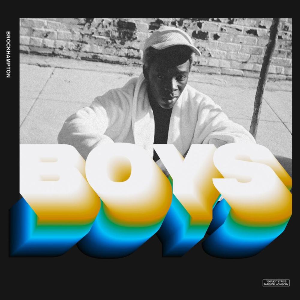 Album cover art for "BOYS" by BROCKHAMPTON