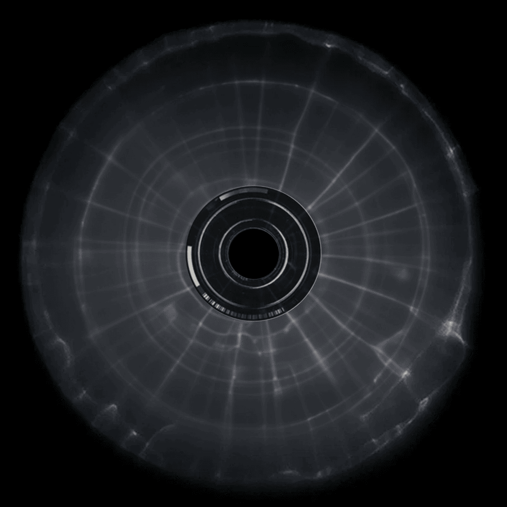 Album cover art for "BERUECHTIGT" by Genetikk & Asche
