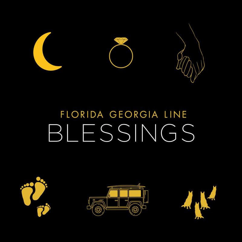 Album cover art for "Blessings" by Florida Georgia Line