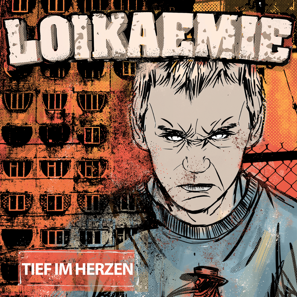 Album cover art for "Tief im Herzen" by Loikaemie