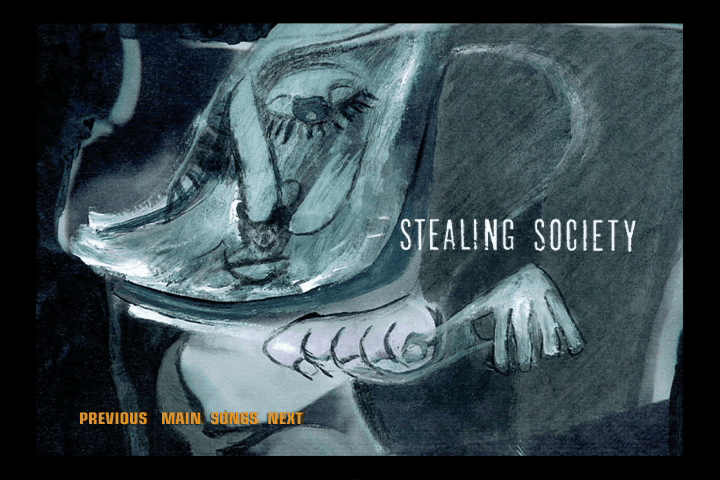 Album cover art for "Stealing Society" by System Of A Down